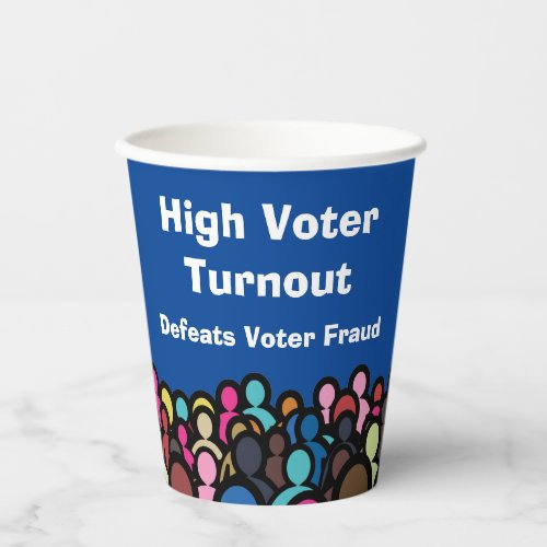 High Voter Turnout Defeats Voter Fraud in 2024 Paper Cups