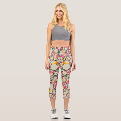 High_waist capris