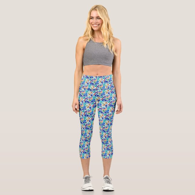 High Waisted Capris (Front)