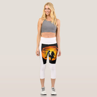 High Waisted Capris