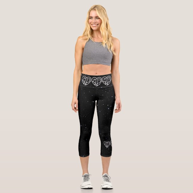 High Waisted Capris (Front)