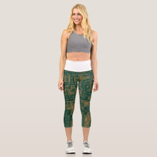 High Waisted Capris
