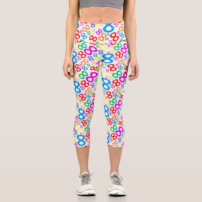 High Waisted Capris (Front)