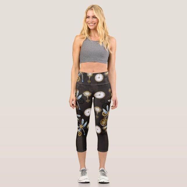 High Waisted Capris (Front)