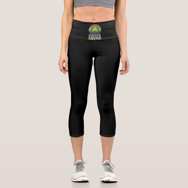High Waisted Capris (Front)