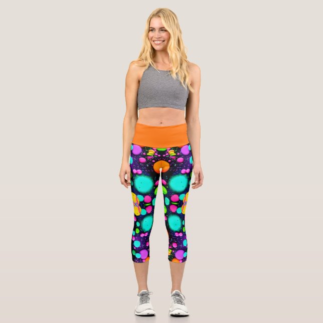 High Waisted Capris (Front)