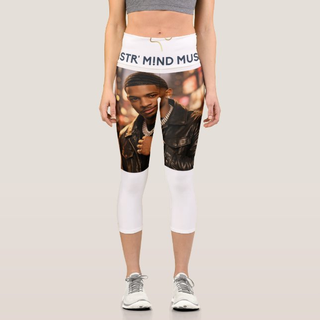 High Waisted Capris (Front)