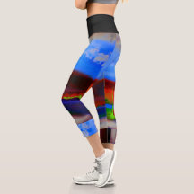 High Waisted Capris