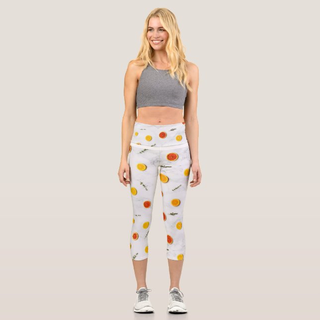 High Waisted Capris (Front)