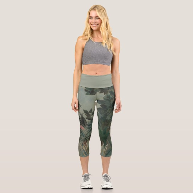High Waisted Capris (Front)