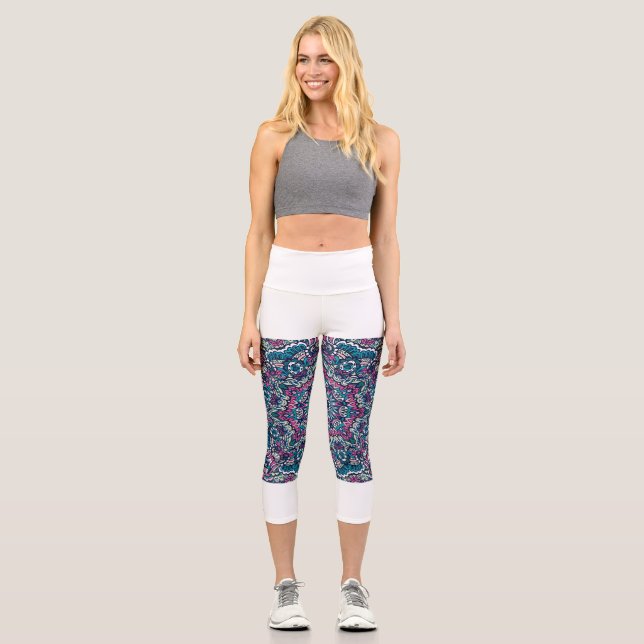 High Waisted Capris (Front)