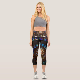 High Waisted Capris