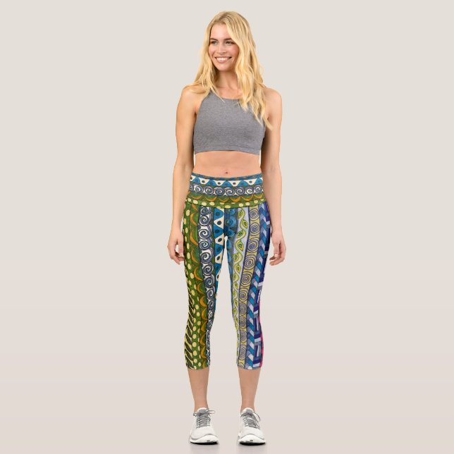 High Waisted Capris by Laurie Petersen (Front)