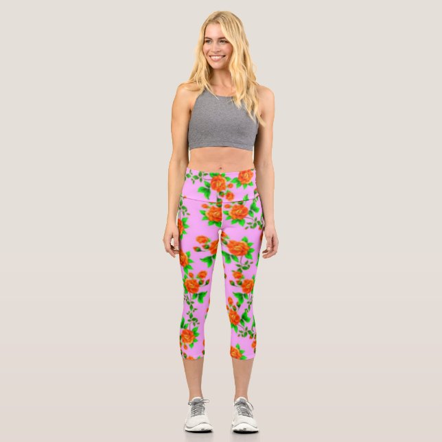 High Waisted Capris Custom made with care, each pa (Front)