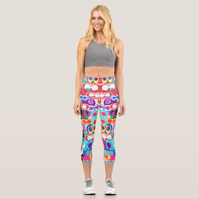 High Waisted Capris | fashion design (Front)