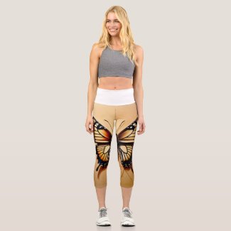 High-Waisted Capris for Fashionable Comfort
