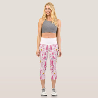 High Waisted Capris summer