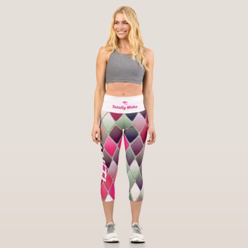 High Waisted Capris  Womens  Yoga Pants 