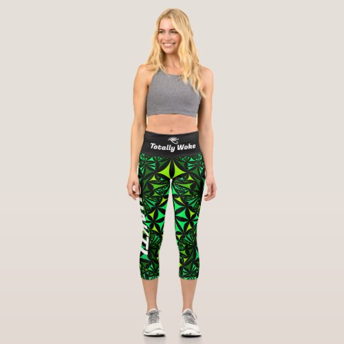 High Waisted Capris  Womens  Yoga Pants 