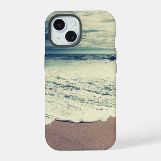 High Waves Sea View Iphone Case (Back)