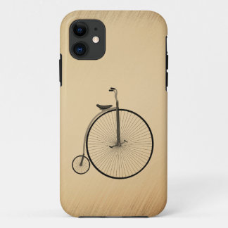 High-Wheel Antique Bicycle Rustic iPhone 11 Case