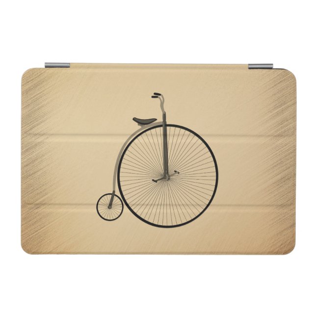 High-Wheel Antique Bicycle Rustic iPad Mini Cover (Horizontal)