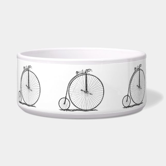 High Wheeler Bicycle Penny Farthing Bowl (Front)