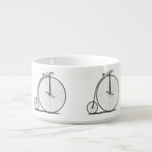 High Wheeler Bicycle Penny Farthing Bowl