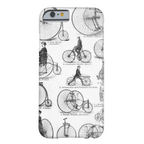 High Wheeler Bicycle Penny Farthing Barely There iPhone 6 Case