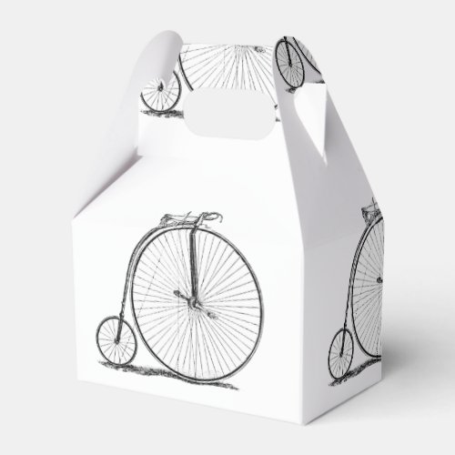 High Wheeler Bicycle Penny Farthing Favor Boxes