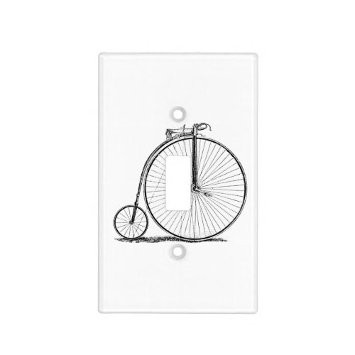 High Wheeler Bicycle Penny Farthing Light Switch Cover