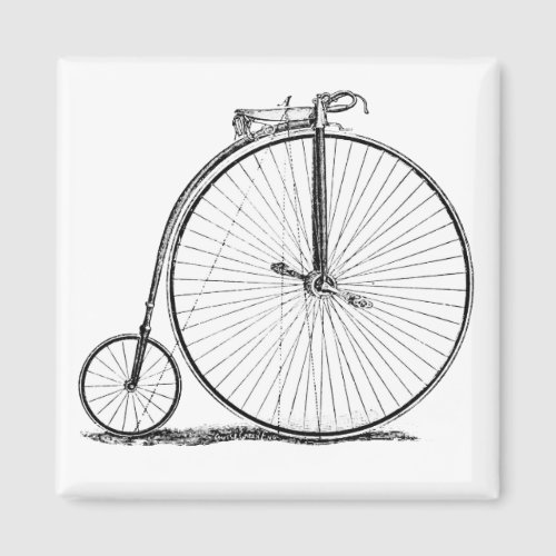 High Wheeler Bicycle Penny Farthing Magnet