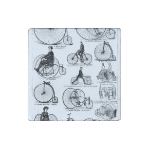 High Wheeler Bicycle Penny Farthing Stone Magnet