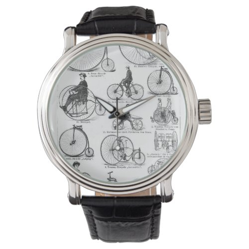 High Wheeler Bicycle Penny Farthing Watch