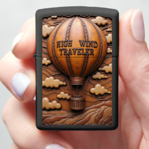 High Wind Traveler Wavy Terrain Zippo Lighter