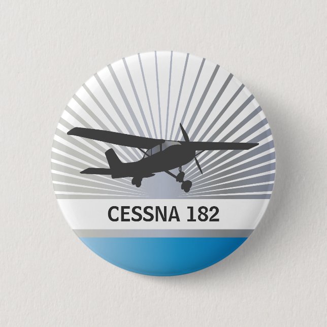 High Wing Aircraft Button (Front)