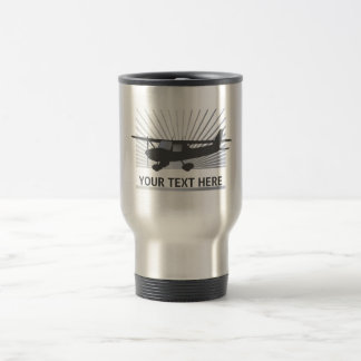 High Wing Aircraft Travel Mug