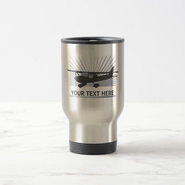 High Wing Aircraft Travel Mug (Center)