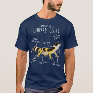 High Yellow Jungle Leopard Gecko Lizard Reptile An T-Shirt