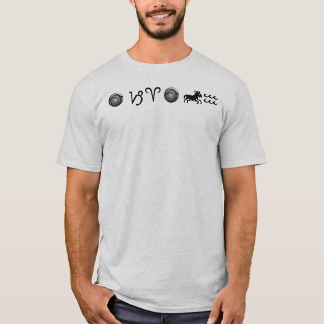 highandhard script T-Shirt (Front)