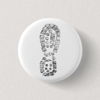 Highcountryhiker's Hiking Boot (logo) Pinback Button