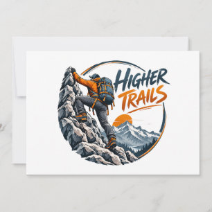 Higher Trails Mountain Climbing Adventure Invitation