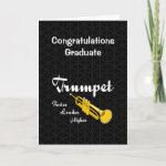 Higher Trumpet Graduation Card