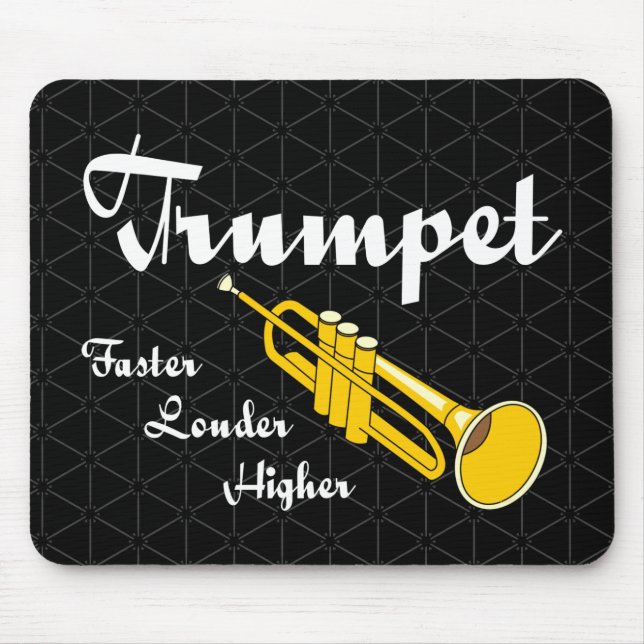 Higher Trumpet Mouse Pad (Front)