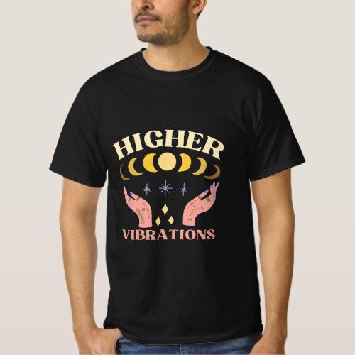 Higher vibration spirituality manifestation T_Shirt