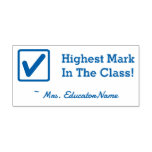 [ Thumbnail: "Highest Mark in The Class!" Marking Rubber Stamp ]