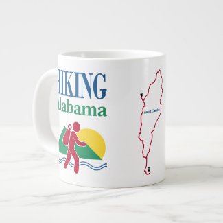 Highest peak in Alabama. Giant Coffee Mug