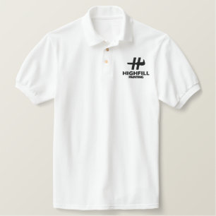 Highfill Painting Polo Embroidered Shirt