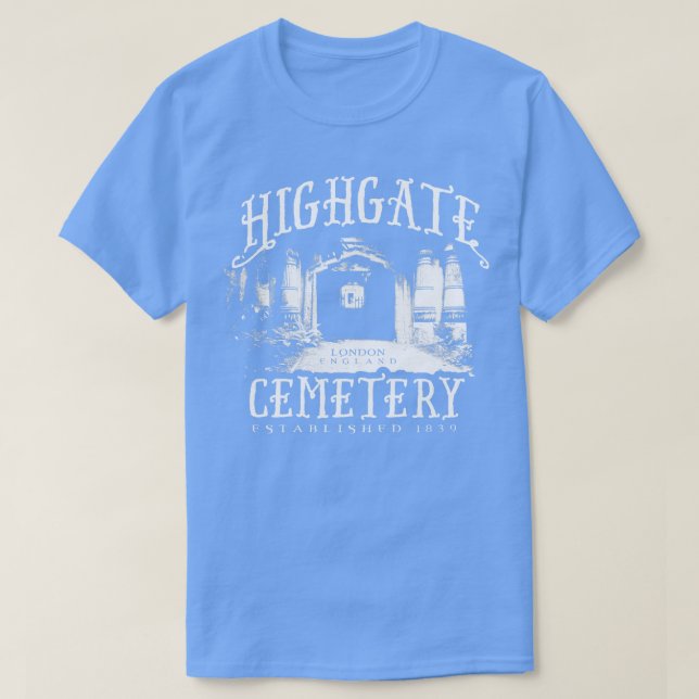 Highgate Cemetery T-Shirt (Design Front)