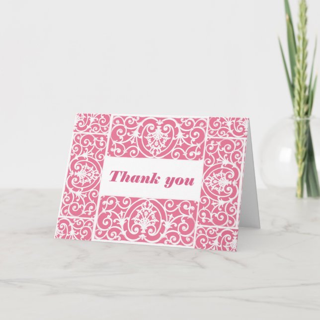 Highgate Iron Letterpress Thank You Card (Front)